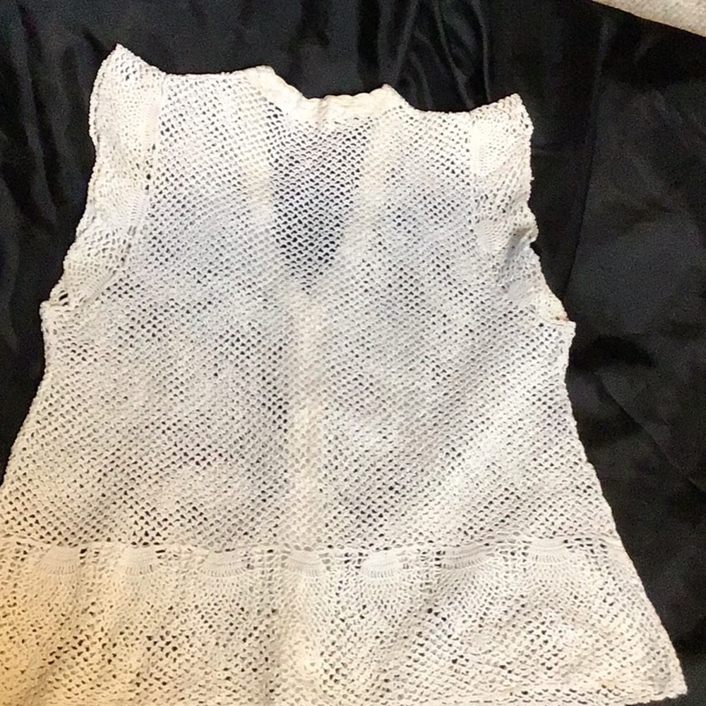Hand Crocheted Top - image 4
